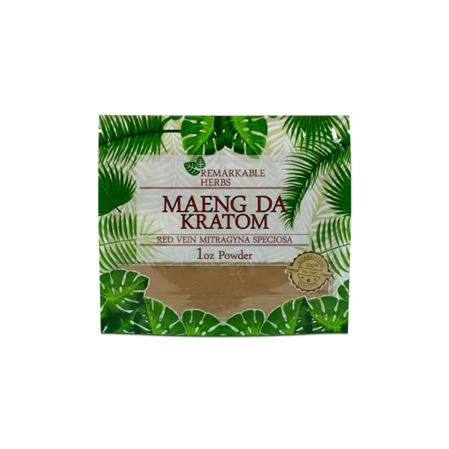 Remarkable Herbs 1oz Red Vein Maengda Kratom Powder