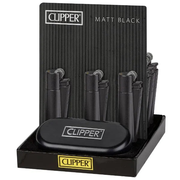 Clipper Classic Large Metal Black on Black -Matte