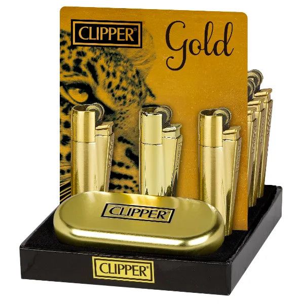 Clipper Classic Large Gold - Matte/Shiny