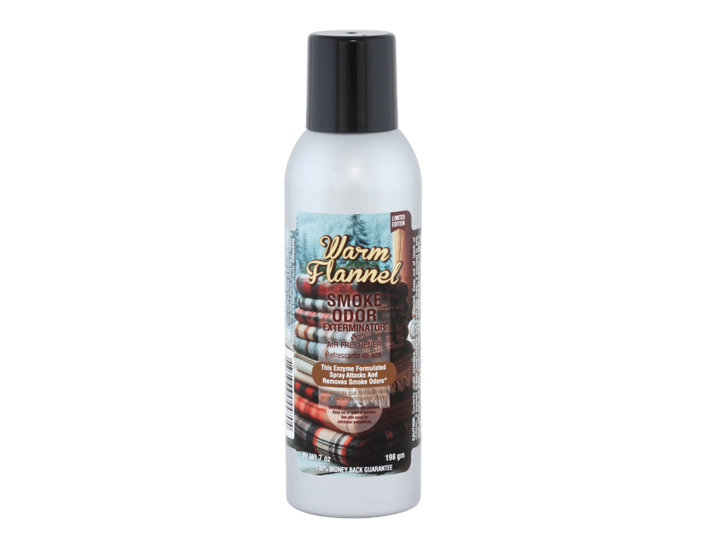 Smoke Odor 7oz Warm Flannel Spray