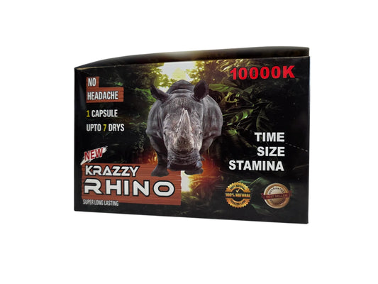 Rhino Krazzy 10000k 1ct 24pk Box