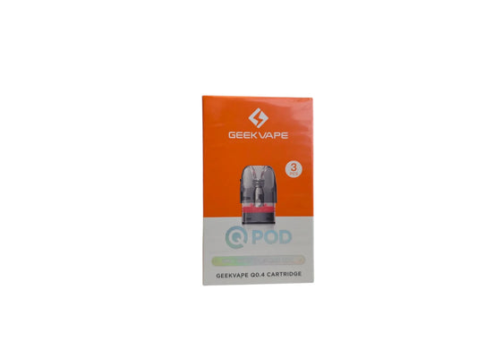 Geekvape Replacement Cartridge Q Pod 3ml 3pcs/Pack Q0.4 Ohm