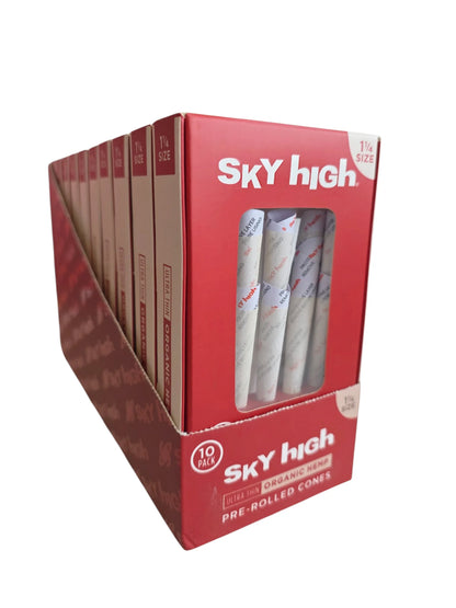Sky High Cones 1 1/4  Size Organic Hemp