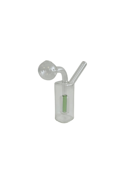 4" Square OIl Burner Bong Mix