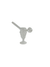4" Ribbed Fix OIl Burner Bong