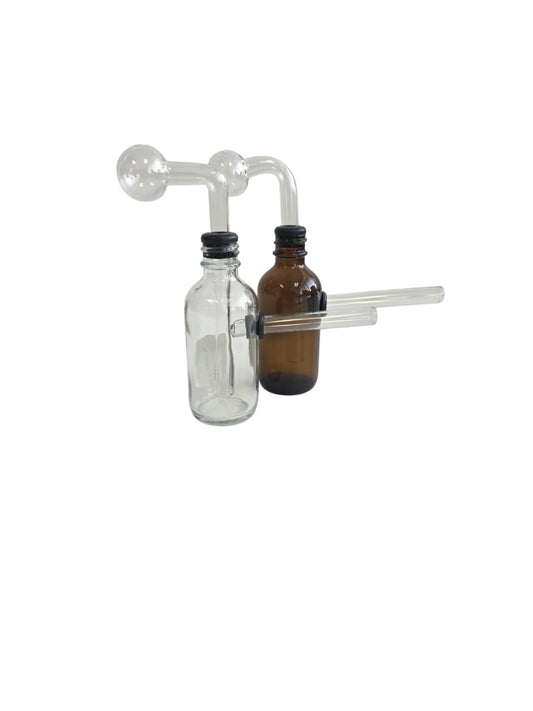 3pc Oilburner Asst Style Bottle Burner