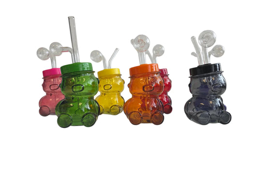 Bear Oil Burner Bong Mix Color
