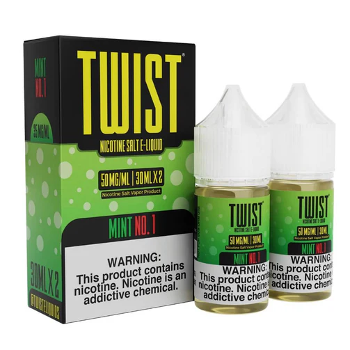 Twist Mint No. 1 50mg 30ml 2pk Salt Nic