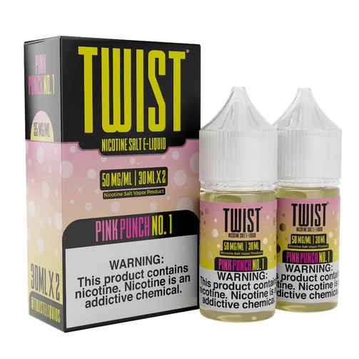 Twist Pink Punch No. 1 50mg 30ml 2pk Salt Nic