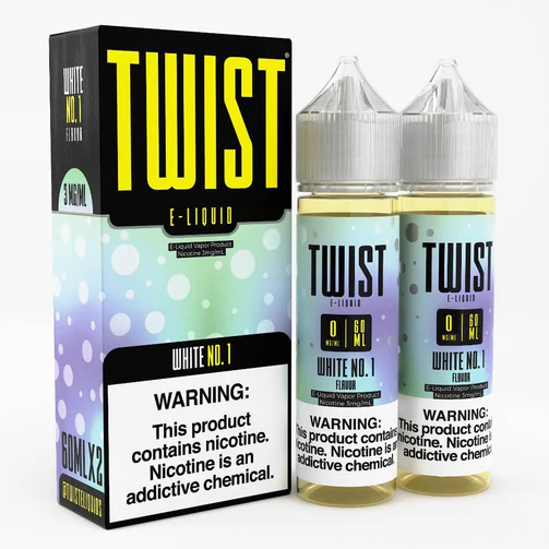 Twist White No. 1 0mg 60ml 2pk Juice