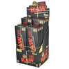 Raw Black 1 1/4 Cones 20pk Display of 12ct