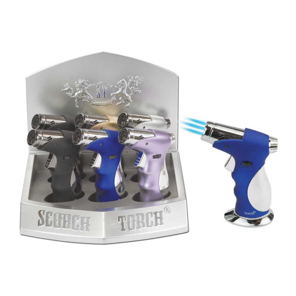 Scorch Torch 4.5" 4 Flame 45 Deg Torch 12ct 61485-4T
