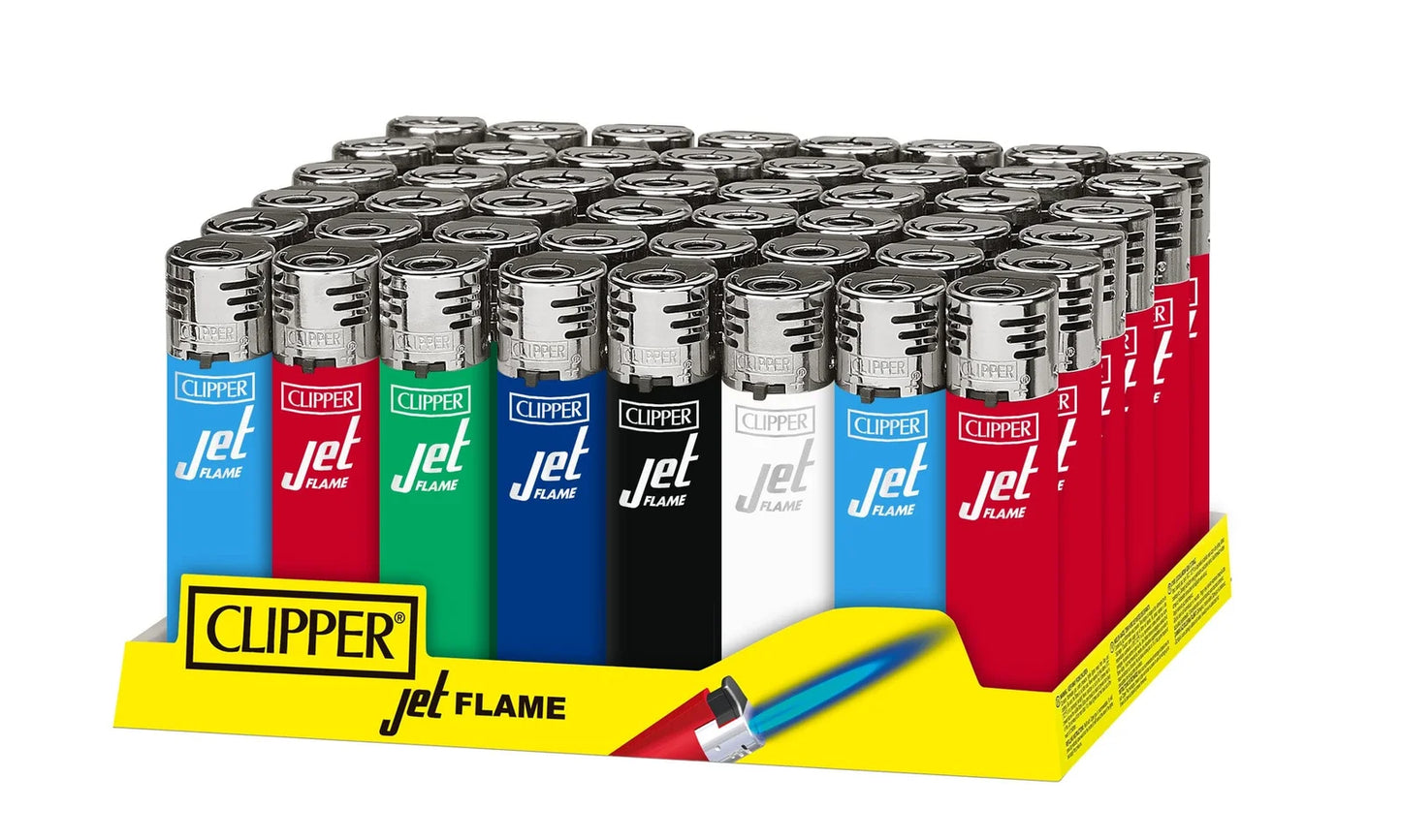 Clipper Classic Large Jet Flame Assorted Colors