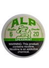 ALP Nicotine Pouch Spearmint 6mg 5pk Sleeve