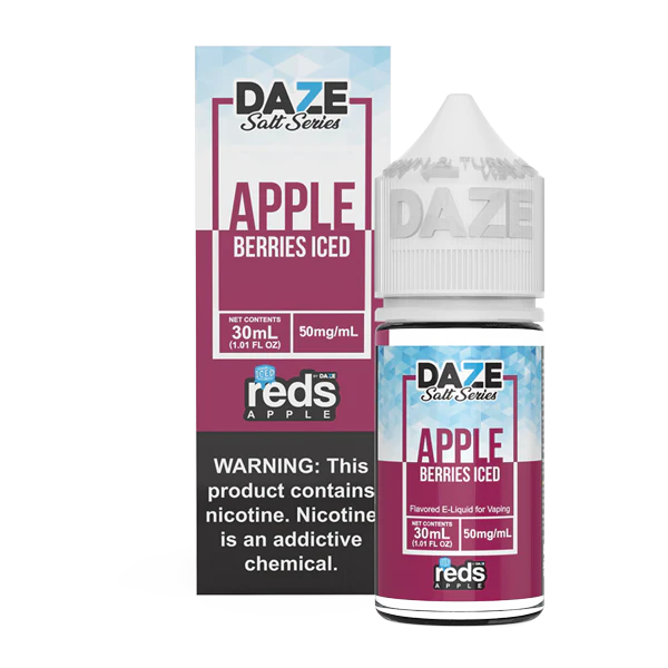 Reds Apple Berries Iced 50mg 30ml Salt Nic