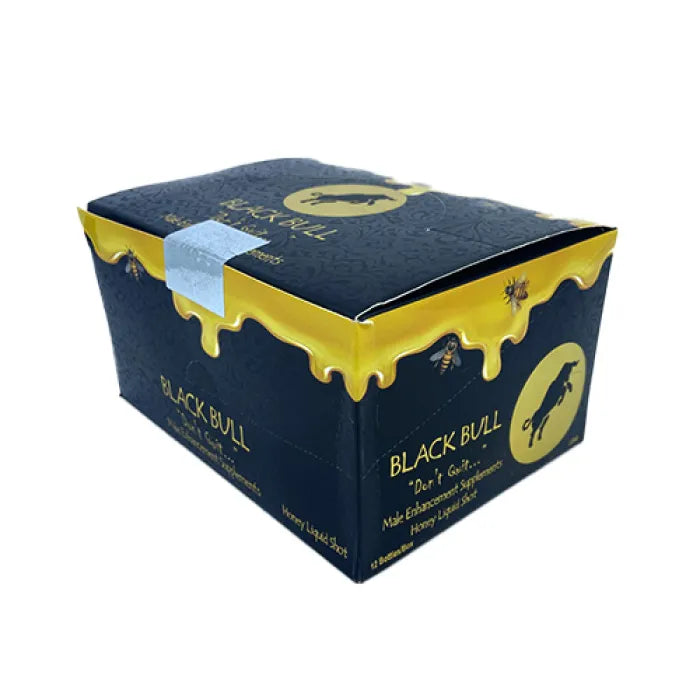 Black Bull Honey Shots 12ct Box