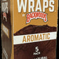 Backwoods True Wraps 5pk 16ct