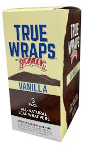 Backwoods True Wraps 5pk 16ct