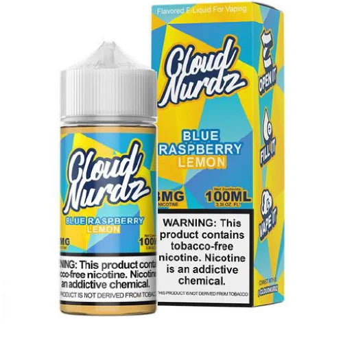 Cloud Nurdz Blue Raspberry Lemon - 3mg 100ml