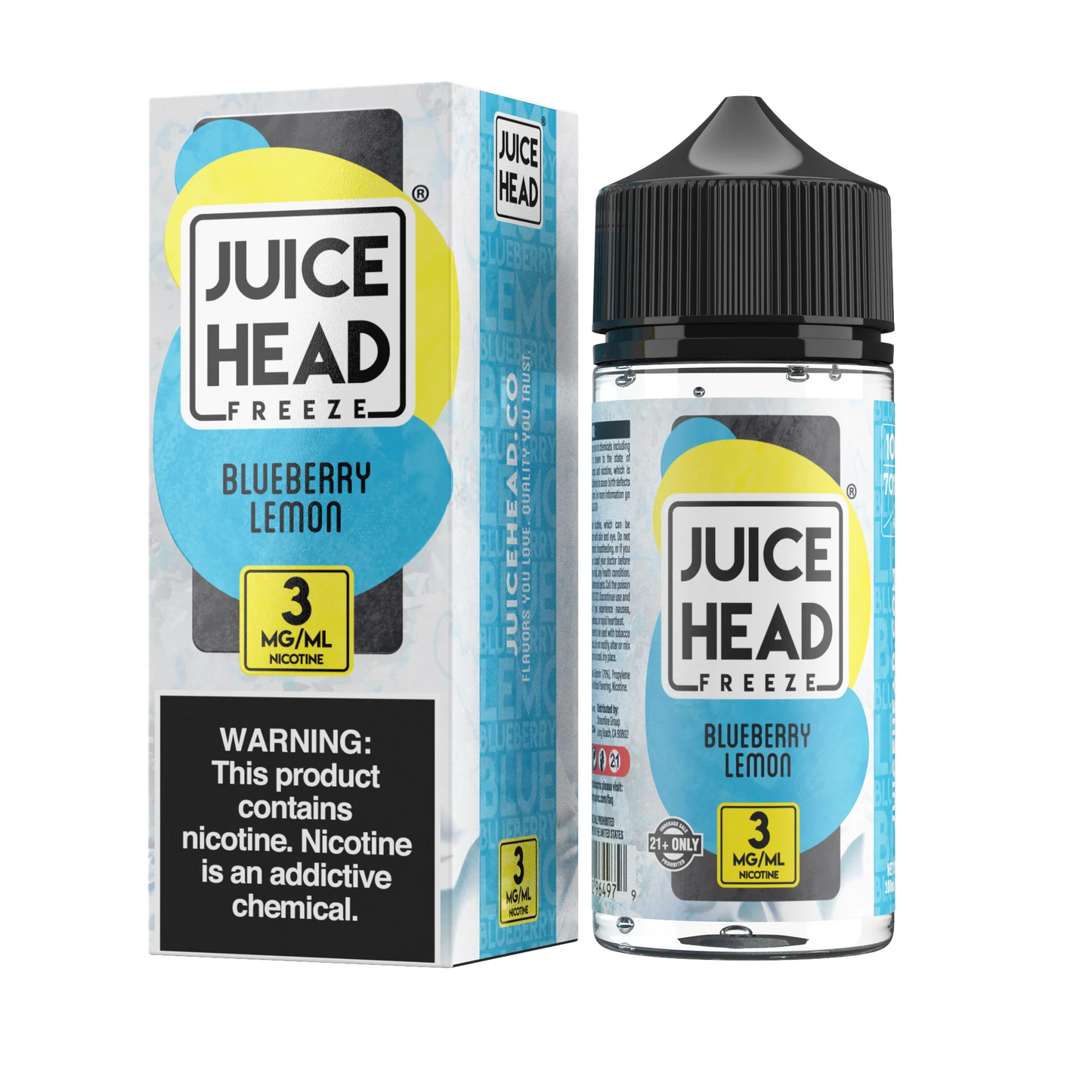 Juice Head Blueberry Lemon Freeze 3mg 100ml