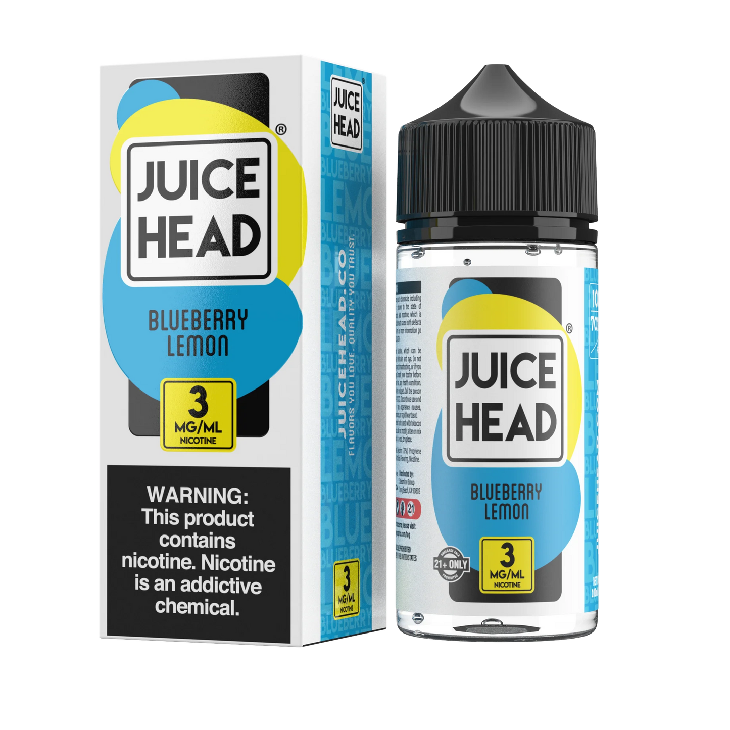 Juice Head Blueberry Lemon 3mg 100ml
