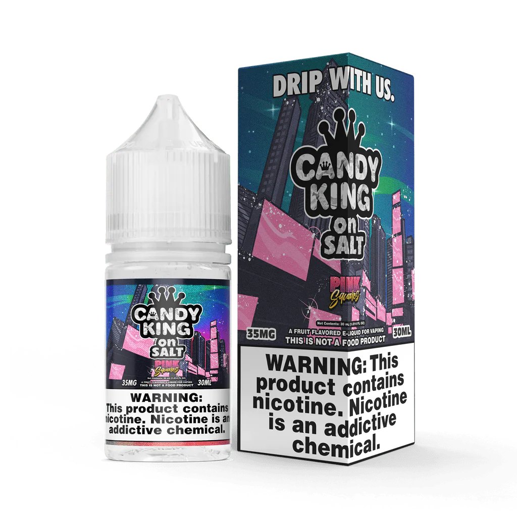 Candy King Pink Squares 35mg 30ml Salt Nic