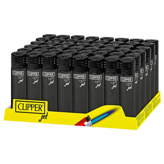 Clipper Classic Large #  Jet Flame Fluo on Black
