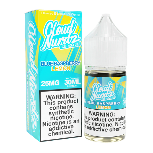 Cloud Nurdz Iced Blue Raspberry Lemon