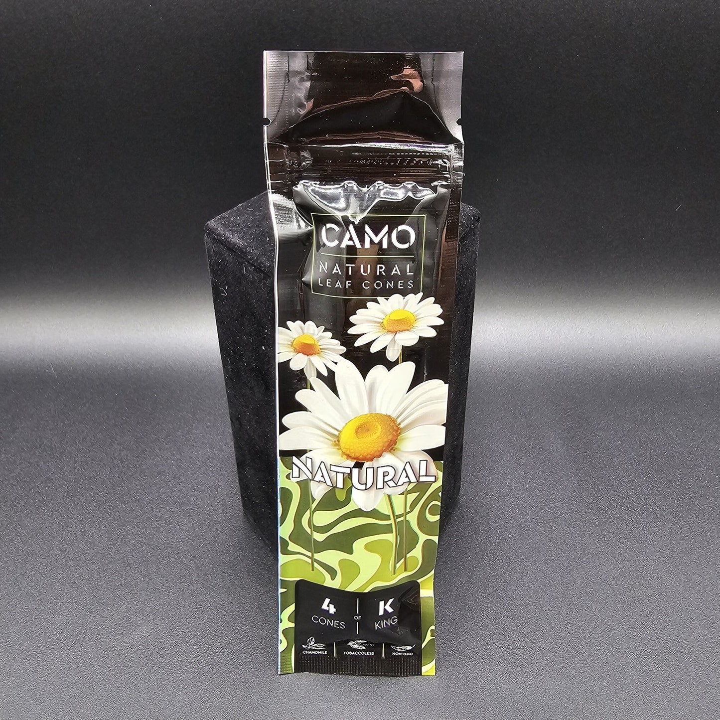 Camo Leaf Cones 12ct 4pk King Size