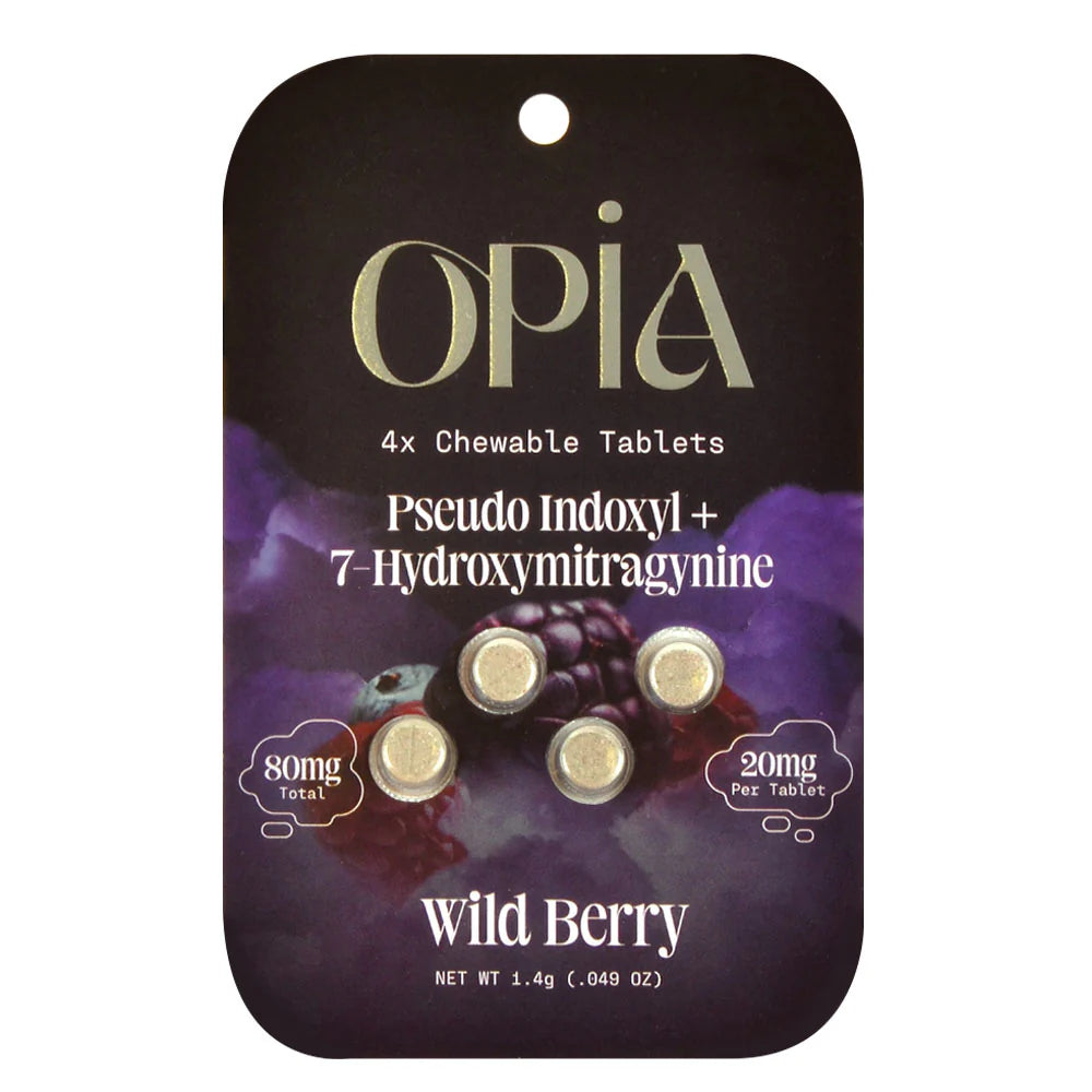 Opia 20mg WildBerry Pseudo 4ct 10pk