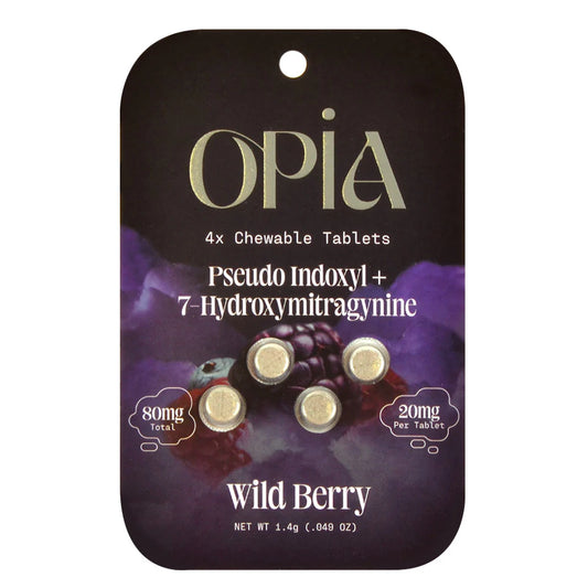 Opia 20mg WildBerry Pseudo 4ct 10pk