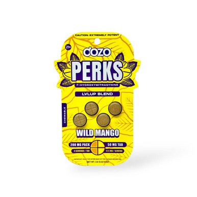 DozoPerks 50mg Wild Mango 4ct 10pk