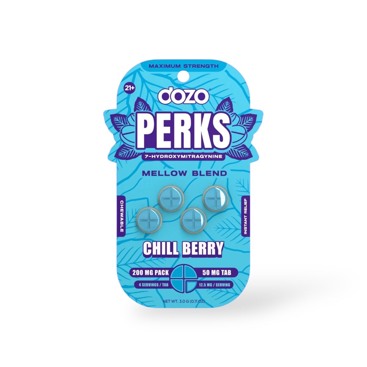 DozoPerks 50mg Chill Berry 4ct 10pk