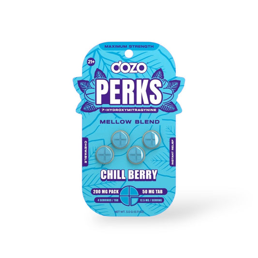 DozoPerks 50mg Chill Berry 4ct 10pk