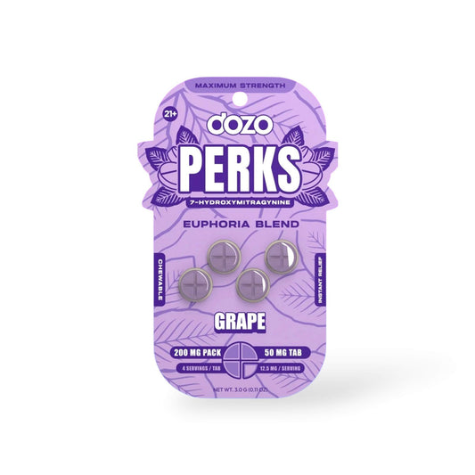 DozoPerks 50mg Grape 4ct 10pk