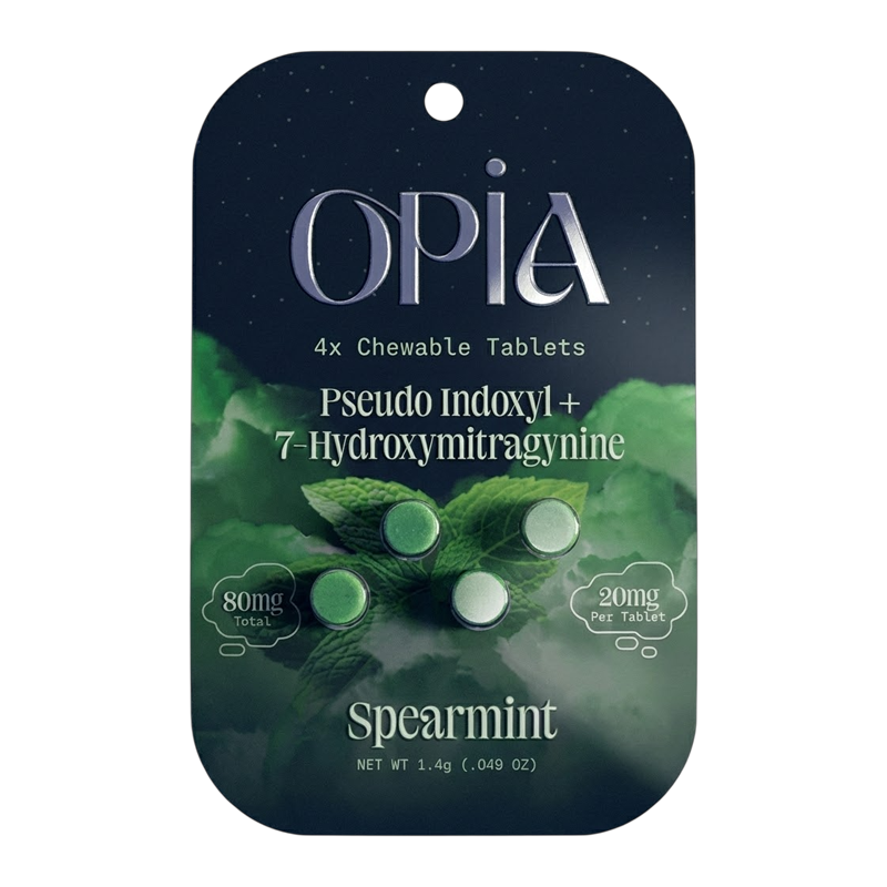 Opia 20mg Spearmint Pseudo 4ct 10pk