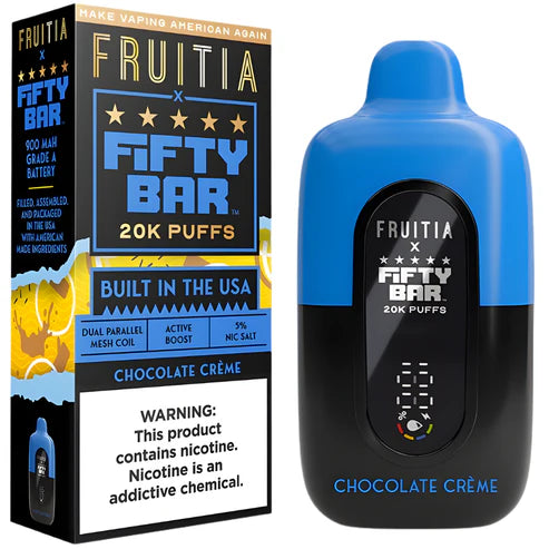 Fifty Bar 20k - Chocolate Cream 5ct