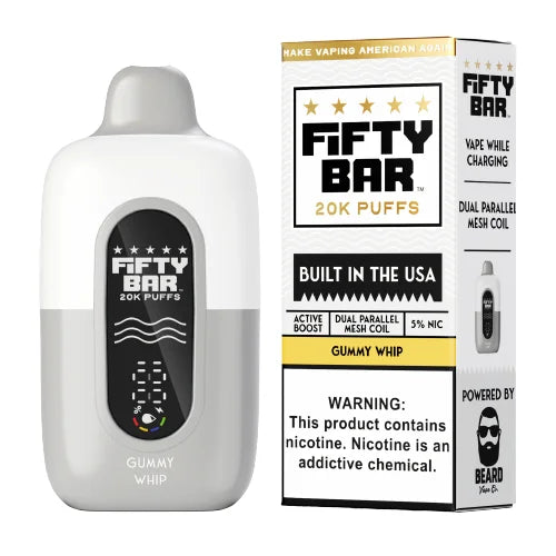 Fifty Bar 20k - Gummy Whip 5ct