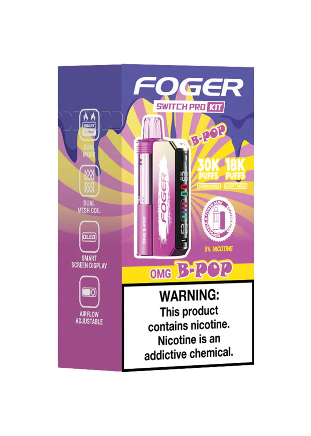 Foger Switch Pro Kit 30k - OMG B-Pop 5ct