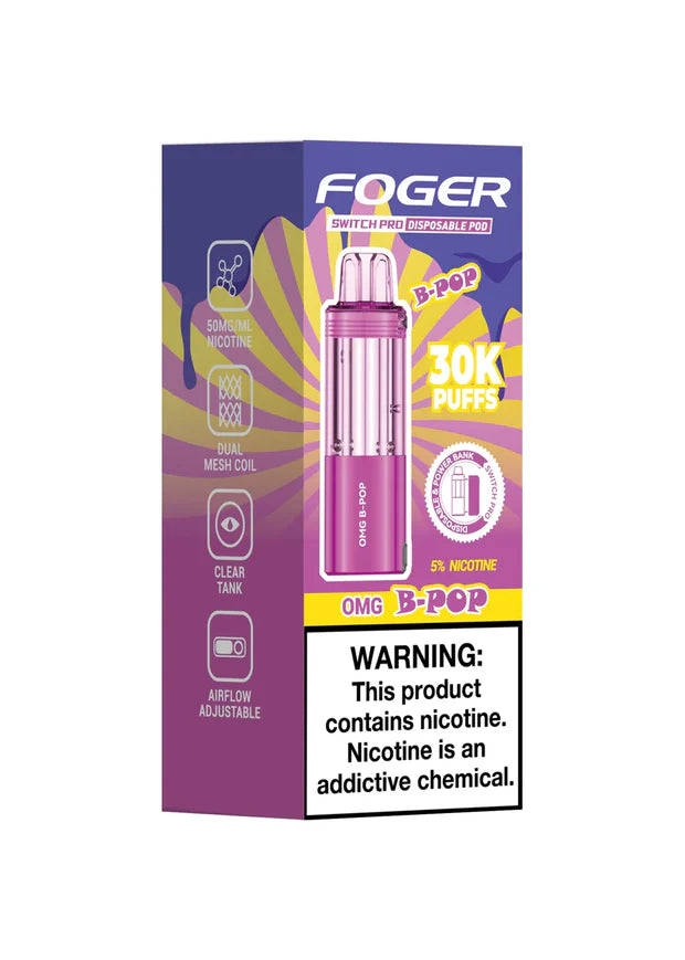 Foger Switch Pro Pod 30k - OMG B-Pop 5ct