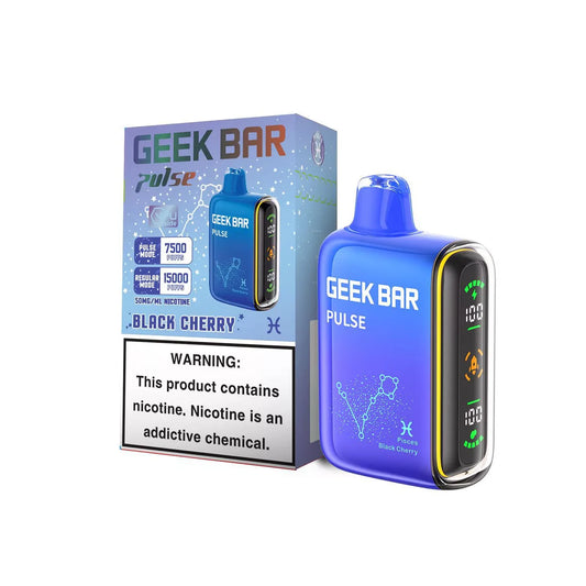 Geek Bar Pulse Black Cherry 7500/15000k 5ct