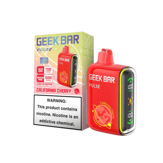Geek Bar Pulse California Cherry 7500/15000k 5ct