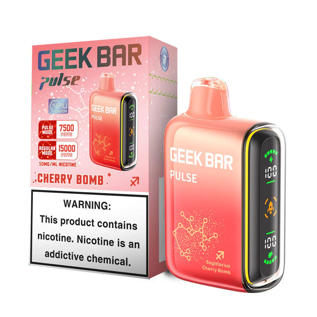 Geek Bar Pulse Cherry Bomb 7500/15000k 5ct