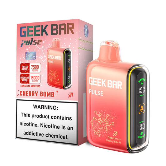 Geek Bar Pulse Cherry Bomb 7500/15000k 5ct
