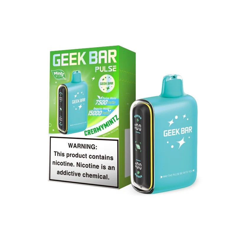Geek Bar Pulse Creamymintz 7500/15000k 5ct