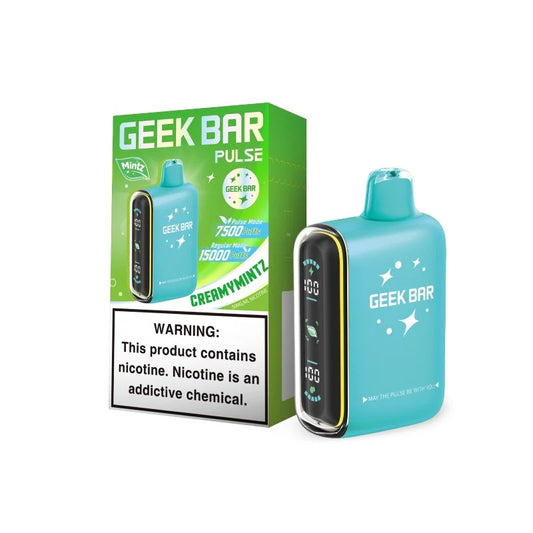 Geek Bar Pulse Creamymintz 7500/15000k 5ct