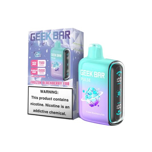 Geek Bar Pulse Frozen Blackberry Fab 7500/15000k 5ct
