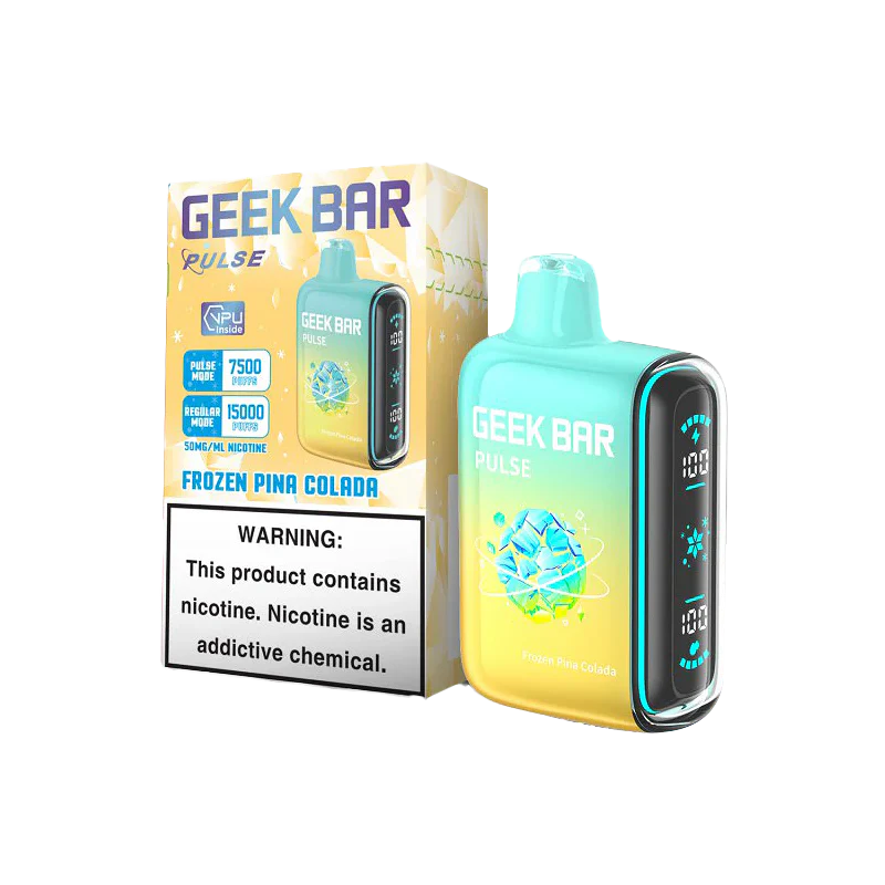 Geek Bar Pulse Frozen Pina Coloda 7500/15000k 5ct