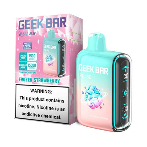 Geek Bar Pulse Frozen Strawberry 7500/15000k 5ct