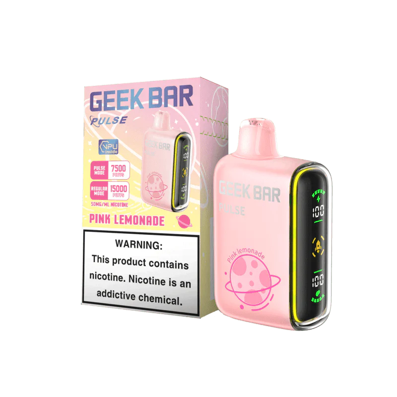 Geek Bar Pulse Pink Lemonade 7500/15000 5ct